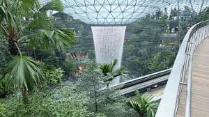 Arrival in Singapore