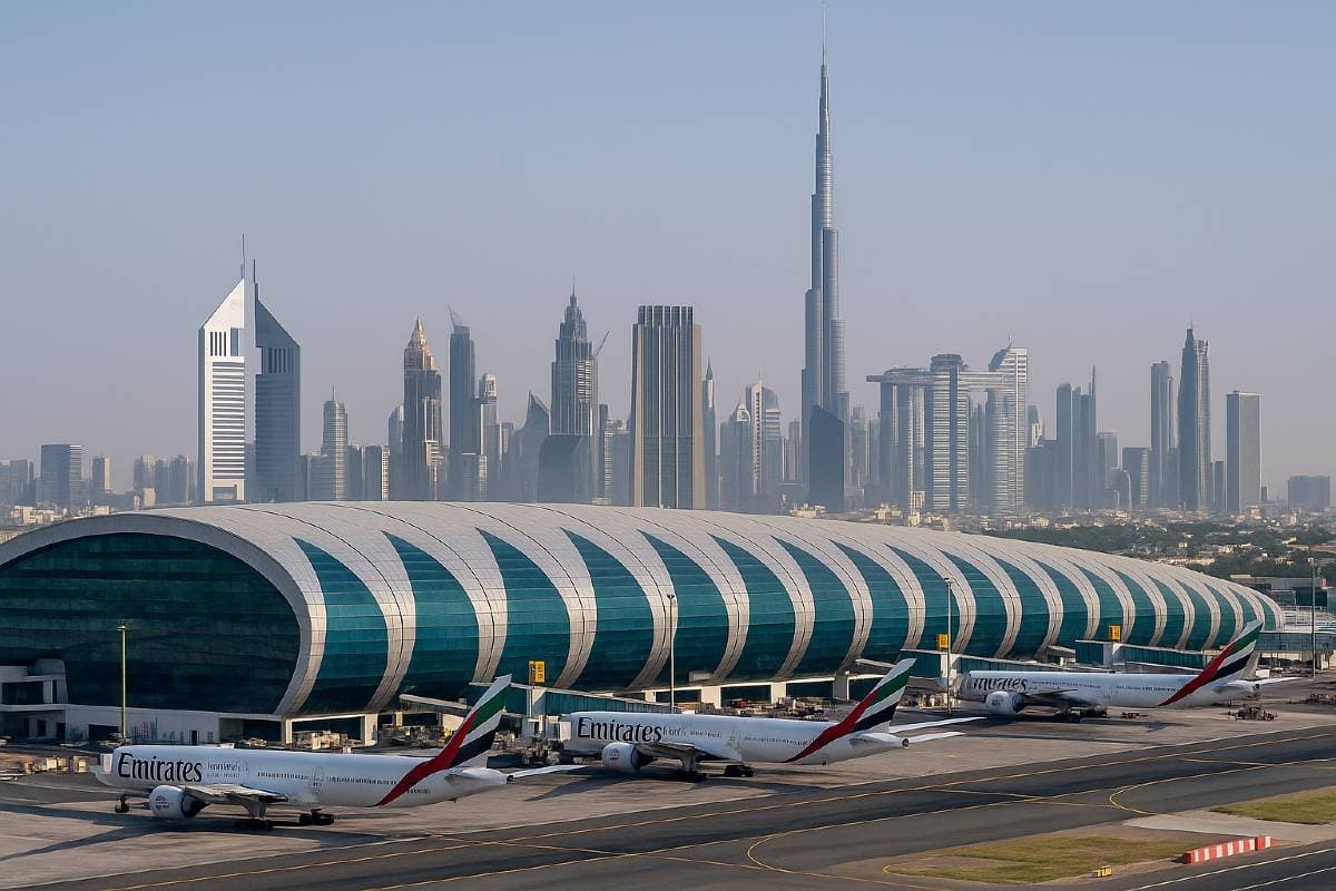 Arrival in Dubai