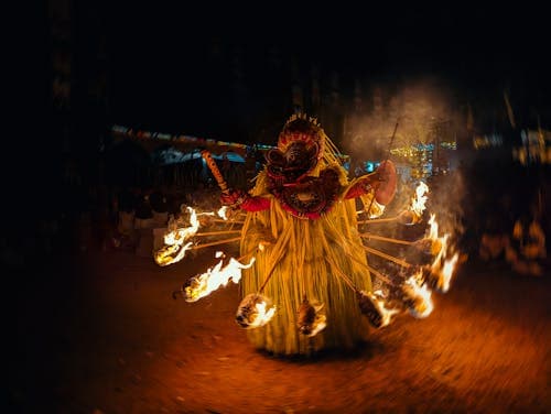 Theyyam performance