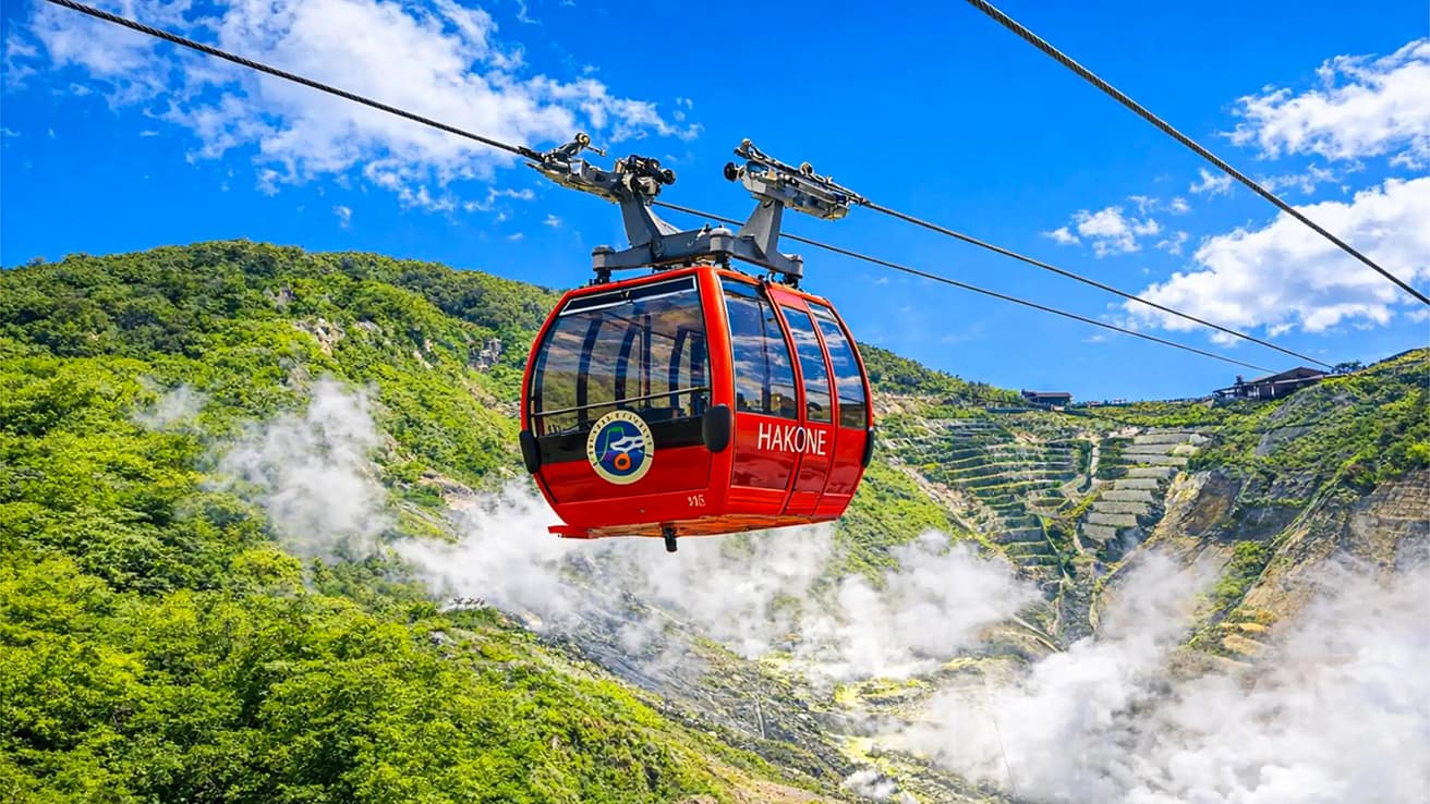 The Hakone Ropeway