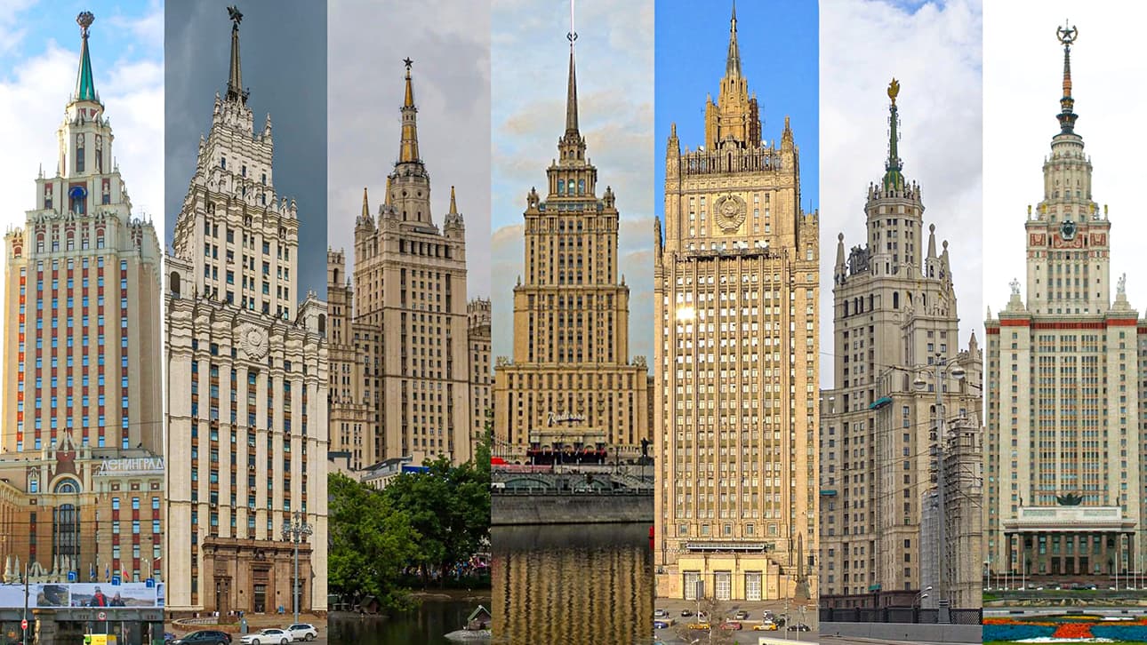 The Seven Sisters Skyscrapers