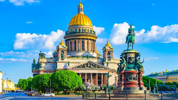The Majestic St. Isaac's Cathedral
